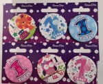 Simon Elvin PARTY RANGESmall Round Badges